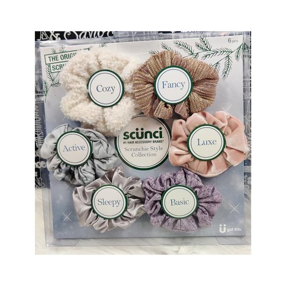 scunci Accessories - Scunci Scrunchy Set Of 6